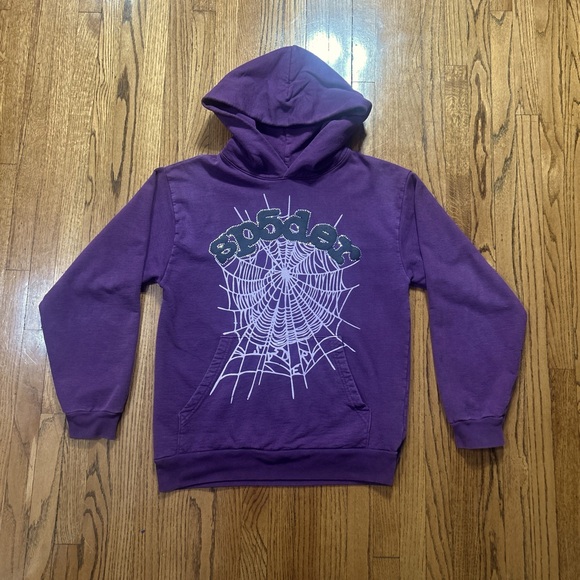 Purple Sp5der hoodie